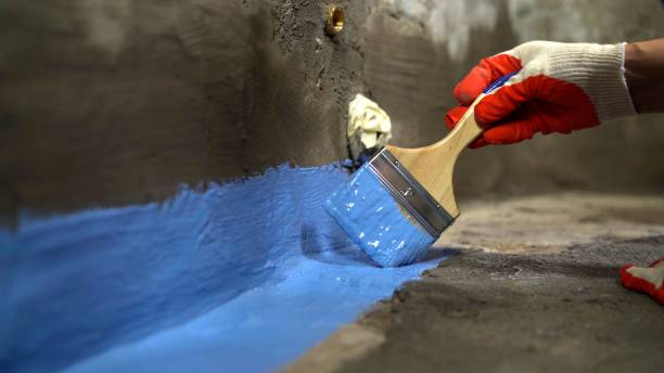 SJ Waterproofing Pros commercial waterproofing team near Stanton, MI